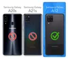 Comparison of Samsung Galaxy phone models with compatibility indicators. Produktbild-Vorschau