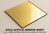 Acrylglas Gold Spiegel 3 mm PMMA Platte 400 x 400 mm Produktbild-Vorschau 2