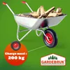 GARDEBRUK® Roue de brouette increvable caoutchouc Voir les images du produit 2