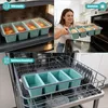 Souper Cubes, sada 3 silikonových forem na led s víkem Náhled obrázku produktu 5