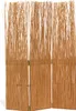 Homestyle4u Paravent Raumteiler 3 teilig Weide Natur Indoor Produktbild-Vorschau 9