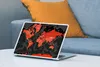 MuchoWow® Laptop Aufkleber Sticker Cover Weltkarte - Rot - Produktbild-Vorschau 4