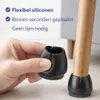 JustValue Stoelpoot Beschermers – 32 Stuks – Ø 12-16 Mm – Productafbeelding-voorbeeld 4