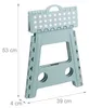 Relaxdays Klapphocker faltbar, Camping Hocker, großer Produktbild-Vorschau 5