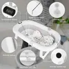 Baignoire bébé pliable avec thermomètre digital et coussin Voir les images du produit 6