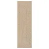 Design Teppich ZIZUR 80x250 cm Jute-Optik Indoor und Produktbild-Vorschau 4
