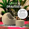Pouf LUMALAND (50 L) - Intérieur et extérieur - Beige Voir les images du produit 6