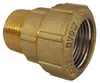 Raccordo Ottone PE per Tubo Polietilene 20mm x 1/2" Anteprima dell’immagine prodotto 1