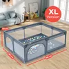 Teddle Parc bébé - Tapis de jeu double face inclus - Parc Voir les images du produit 2