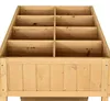 Outsunny Hochbeet 8 Fächer Pflanztisch Blumenkasten Produktbild-Vorschau 7