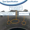 25x10.00-12 ATV- und Quad-Reifen, 6-lagig, Wanda P377, E-, Produktbild-Vorschau 6