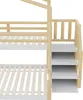 MODFU Etagenbett Kinderbett 90x200cm&140x200cm mit Fenster, Produktbild-Vorschau 9