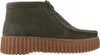 CLARKS Schnürschuhe Torhill Moss Dark Green Nub mit Produktbild-Vorschau 12