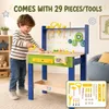 Baby Vivo Spielwerkbank / Werkbank für Kinder aus Holz - Produktbild-Vorschau 2