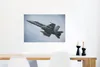 MuchoWow® Poster Flugzeug - Düsenjäger - Tarnung 90x60 cm - Produktbild-Vorschau 4