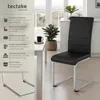Chaises de Salle à Manger BETTINA Rembourrées Pieds en Voir les images du produit 2