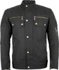 Herren Motorrad Textiljacke mit Protektoren schwarz Wind Produktbild-Vorschau 1