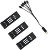 Sada baterií pro drony 3ks 1200mAh Baterie pro drony 5 v 1 Náhled obrázku produktu 5