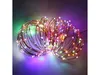 A tangled string of multicolored LED lights. Podgląd zdjęcia produktu