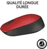Logitech M171 Wireless Mouse red Produktbild-Vorschau 5