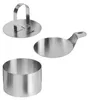 STONELINE® Anelli da dessert tondi set da 8 pezzi | acciaio Anteprima dell’immagine prodotto 8