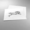 Poster - Poster ohne Rahmen - Pferd Zeichnung Bleistift - Produktbild-Vorschau 3