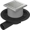 Bodeneinlaufseite D 50 mm, Edelstahlgitter GATE, ENPRO Produktbild-Vorschau 1