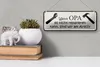 Blechschild Spruch 27x10cm wenn Opa nicht repariert wir Produktbild-Vorschau 4