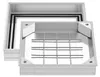 VEVOR Schachtdeckel mit Rahmen, 400 x 400mm unsichtbare Produktbild-Vorschau 1