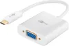 goobay USB-C adapter VGA, wit (verpakking met 1 stuk) Productafbeelding-voorbeeld 2