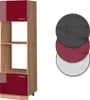 Szafka do mikrofalówki Vicco R-Line Czerwony połysk 60 cm, Podgląd zdjęcia produktu 6