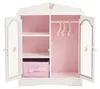 Olivia’s Little World Puppenschrank in Weiß mit Blumenmotiv Produktbild-Vorschau 6