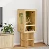 vidaXL Terrario marrone 50 x 50 x 80 cm OSB Anteprima dell’immagine prodotto 3