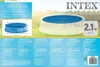 Intex 29020 Schwimmbadabdeckung 206 x 206 cm Ø 244 cm Produktbild-Vorschau 18