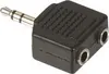 Klinkenstecker 3,5 mm stereo auf 2x Klinkenkupplung 3,5 mm Produktbild-Vorschau 1