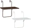 Best Balkonhängetisch Boy - 60 x 40 x 5 cm Farbe: Weiß Produktbild-Vorschau 3