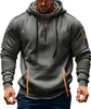 ASKSA Herren Hoodie Basic Jogging Sport Hoodie Kordelzug Produktbild-Vorschau 4