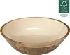 Salatschussel - Obstschale/Obstkorb - Mangoholz - D28 x H7 Produktbild-Vorschau 2