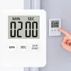 Minutnik kuchenny timer cyfrowy na magnes stoper LCD alarm Podgląd zdjęcia produktu 4