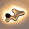 Moderne Wandleuchte Schwarz inkl  LED Plomp Produktbild-Vorschau 3