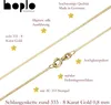 Goldkette Schlangenkette rund Breite 1,4 mm 40 cm - 333 - 8 Produktbild-Vorschau 6