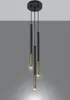 Závěsné stropní svítidlo Tuba 3x G9 Tubular Overhang Black Náhled obrázku produktu 10