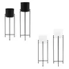 Set di 2 supporti per vasi da fiori con vaso incluso - nero Anteprima dell’immagine prodotto 8