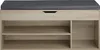 A shoe bench with a padded seat. Náhled obrázku produktu