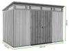 KETER Pent Signature szopa ogrodowa 11X7 342 X 226 X 216 cm Podgląd zdjęcia produktu 2