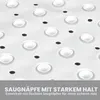 Eck-Duschmatte rutschfest 70 x 70 cm Weiß mit Saugnäpfen Produktbild-Vorschau 5