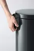 DURABLE Treteimer Metall 20L rund, 341258 anthrazit Produktbild-Vorschau 9