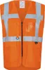 VIZWELL Warnschutz Weste VWRS Gr. L orange Produktbild-Vorschau 3