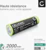 CELLONIC 2x Batterie pour Rasoirs & Tondeuses Compatible Voir les images du produit 2