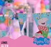 Wimpelkette Peppa Pig 5m Girlande Motto-Party Wutz Raumdeko Produktbild-Vorschau 2